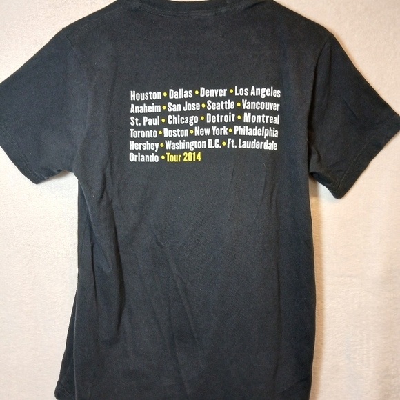 ROYAL apparel Paul Simon/Sting T-shirt On Stage Together 2014 Tour Organic - Picture 4 of 9